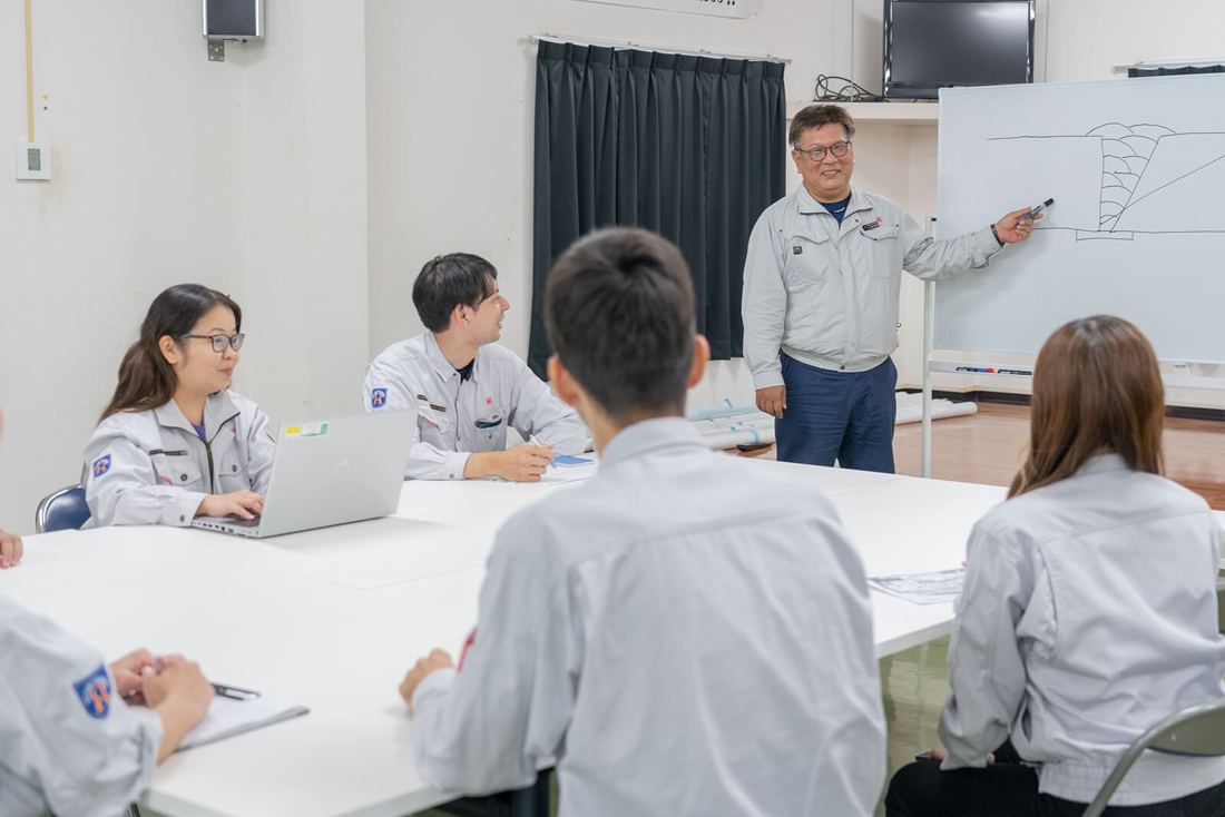 社内溶接コンクールの開催