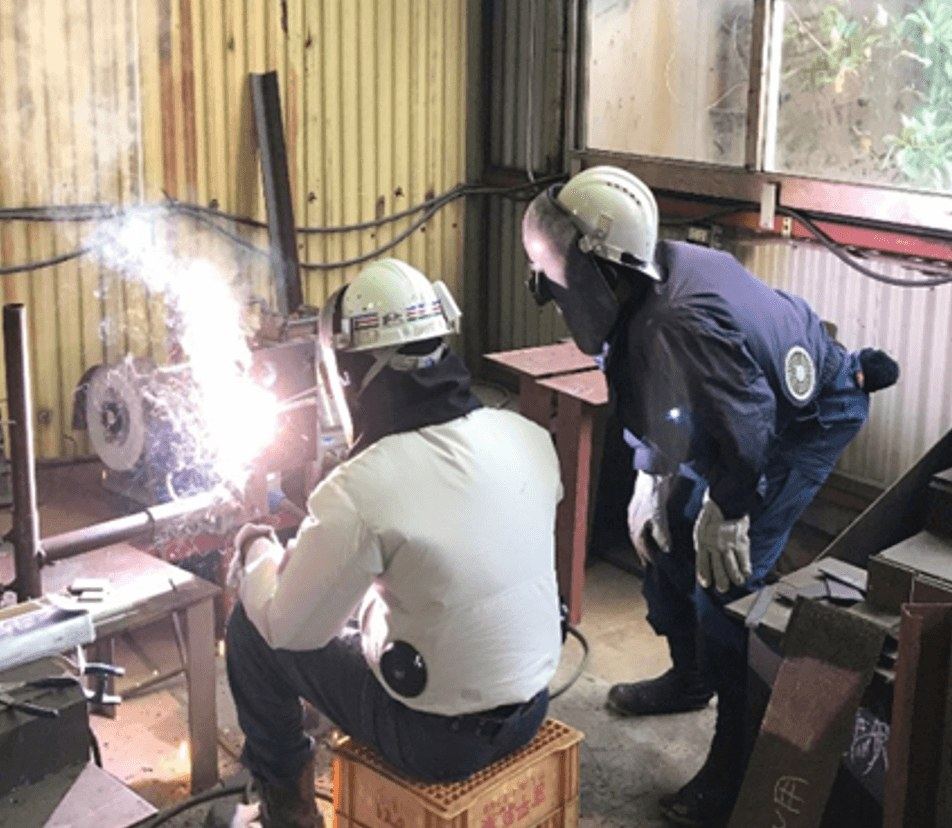 ベテラン社員からの指導