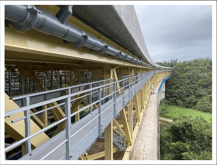 億首橋及び明治山第一橋FRP検査路製作工事